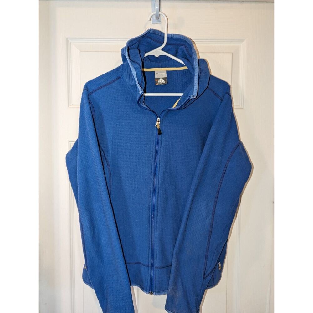 Nike ACG Sweatshirt Men’s Size L Fit Therma Blue Full Zip Fleece Jacket